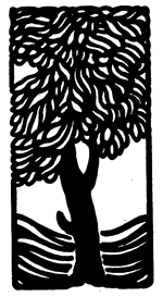 woodblock tree